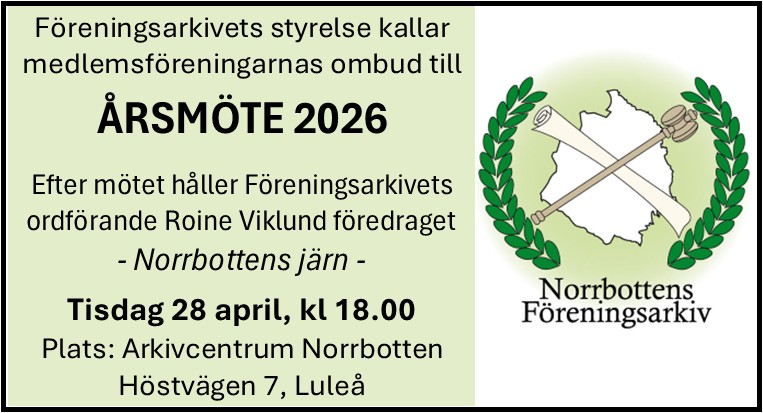 Årsmöte 2026